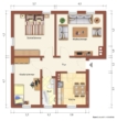 Grundriss - Stopp !!! 2 Zimmer zahlen – 3 Zimmer mieten